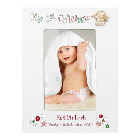 Personalised Forever Friends My 1st Christmas Frame £20.99